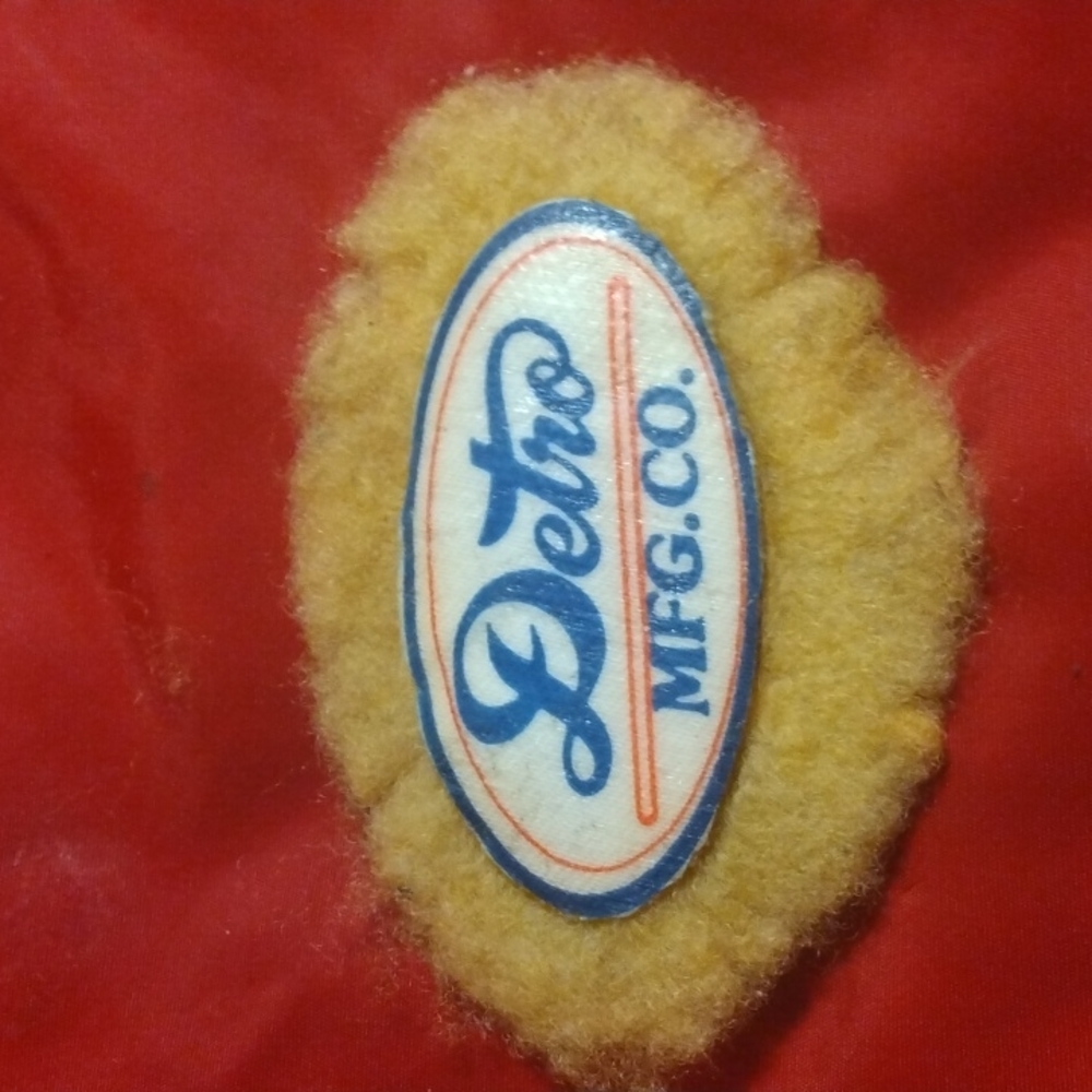 Detro MFG.CO. Custom Lambs wool Detailer Patch.